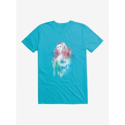 Aquaman Mera Watercolor Tee by DC Comics for Men