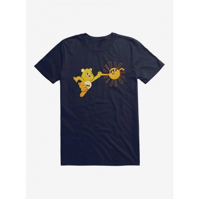 Care Bears High Five Men's Lightweight Cotton T-Shirt