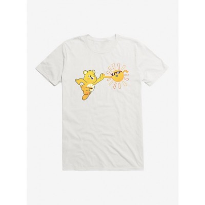 Care Bears High Five Men's Lightweight Cotton T-Shirt