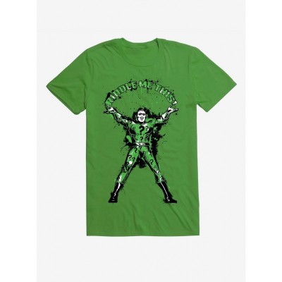 DC Comics Batman Riddler Mystery T-Shirt for Men