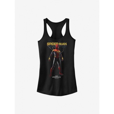 Marvel No Way Home Spider-Man Girls Hero Tank Top - Black