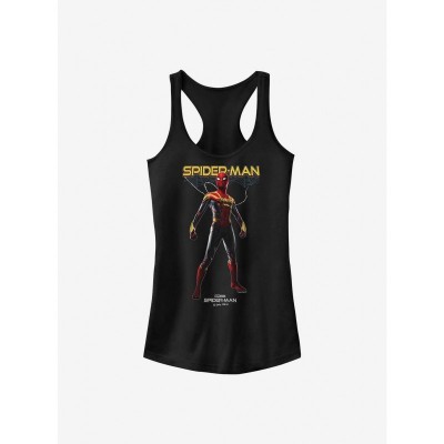Marvel No Way Home Spider-Man Girls Hero Tank Top - Black
