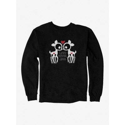 Skelanimals Dee Love Never Dies Men's Heavyweight Fleece Sweatshirt