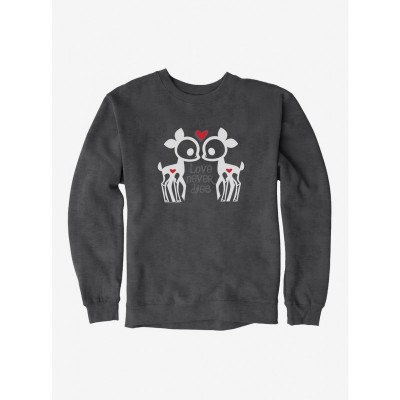 Skelanimals Dee Love Never Dies Men's Heavyweight Fleece Sweatshirt