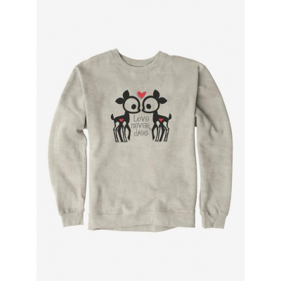 Skelanimals Dee Love Never Dies Men's Heavyweight Fleece Sweatshirt