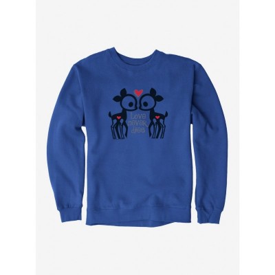 Skelanimals Dee Love Never Dies Men's Heavyweight Fleece Sweatshirt