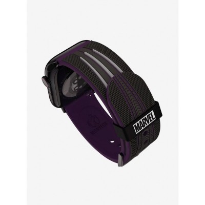 Marvel Black Panther Vibranium-Infused 3D Silicone Watch Band