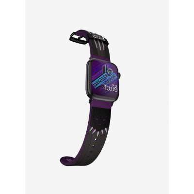 Marvel Black Panther Vibranium-Infused 3D Silicone Watch Band
