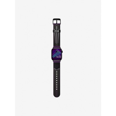 Marvel Black Panther Vibranium-Infused 3D Silicone Watch Band
