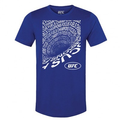 Men's Official UFC Navy Focus Fuels Champions T-Shirt