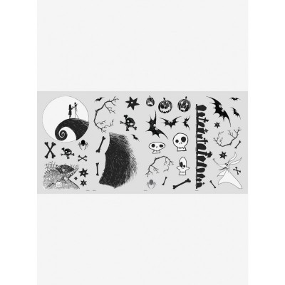 Disney Nightmare Before Christmas Jack and Sally Wall Decals Peel and Stick