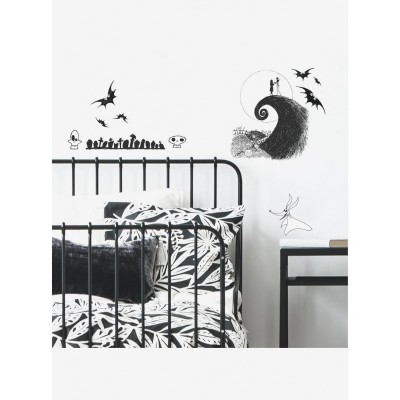 Disney Nightmare Before Christmas Jack and Sally Wall Decals Peel and Stick