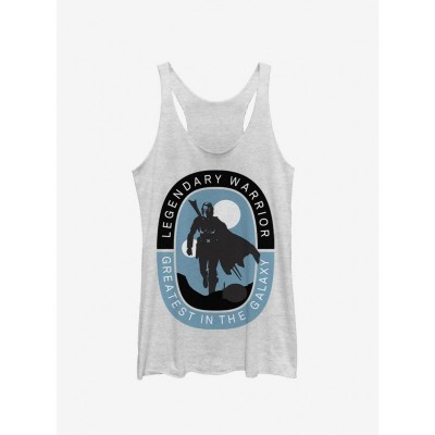 Legendary Mandalorian Warrior Tank for Girls - WHITE