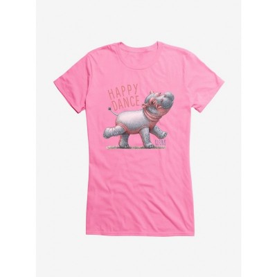 Fiona the Hippo Happy Dance Junior Girls T-Shirt