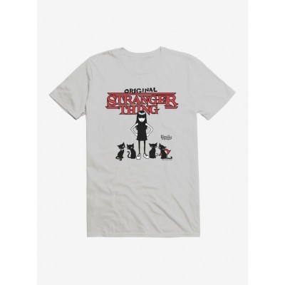 Emily Stranger Silver T-Shirt - Lightweight Men's Cotton Tee