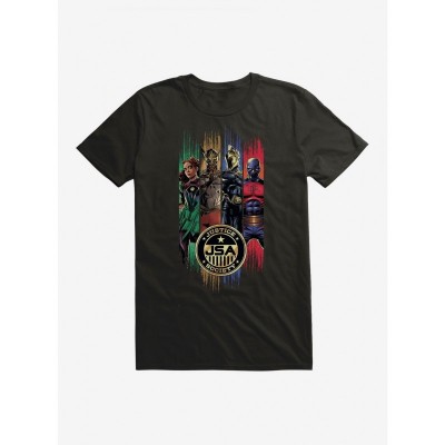 DC Comics Black Adam Justice Society T-Shirt for Men and Unisex