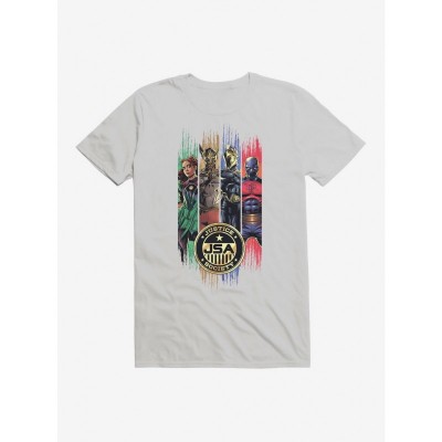 DC Comics Black Adam Justice Society T-Shirt for Men and Unisex