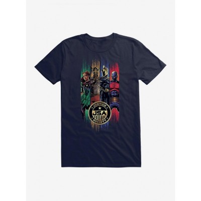 DC Comics Black Adam Justice Society T-Shirt for Men and Unisex