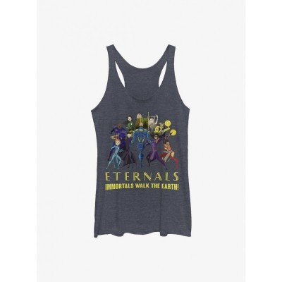 Marvel Girls Eternals Immortal Tank Top - Blue