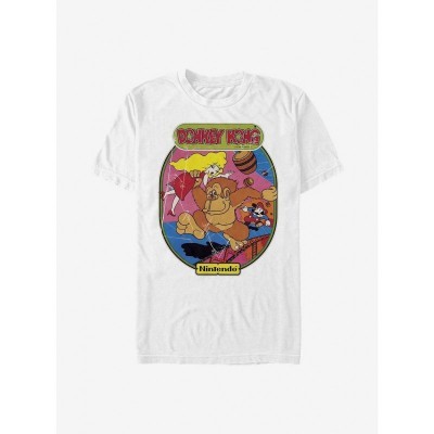 Nintendo Donkey Kong Cartoon T-Shirt - Men's White