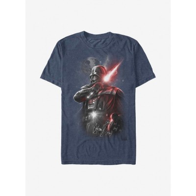 Star Wars T-Shirt - Dark Lord Design for Men - Blue
