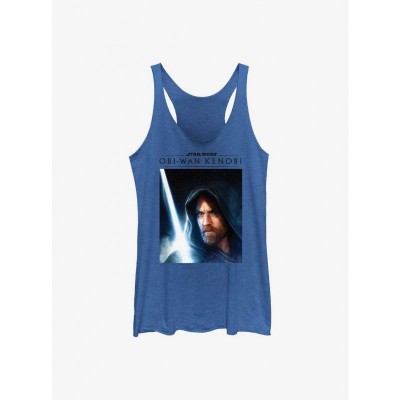 Obi-Wan Kenobi Jedi Knight Blue Tank Top for Girls