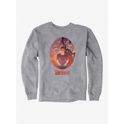 Locke and Key Men's Tyler Triangle Heavyweight Fleece Sweatshirt