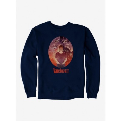 Locke and Key Men's Tyler Triangle Heavyweight Fleece Sweatshirt