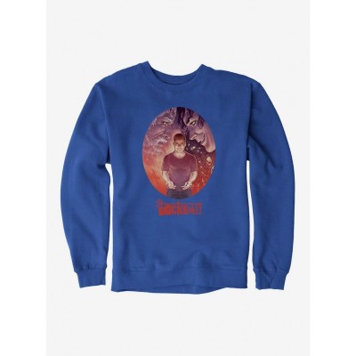 Locke and Key Men's Tyler Triangle Heavyweight Fleece Sweatshirt