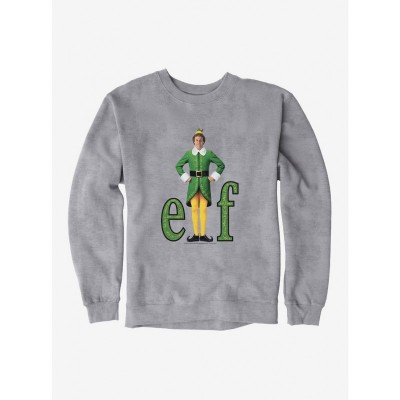 Elf Men's Classic Logo Unisex Black Sweatshirt