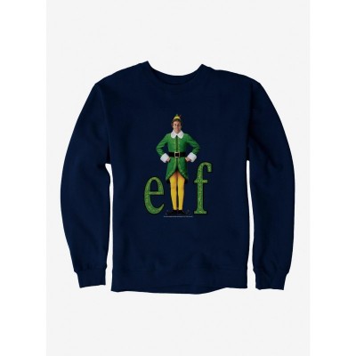 Elf Men's Classic Logo Unisex Black Sweatshirt