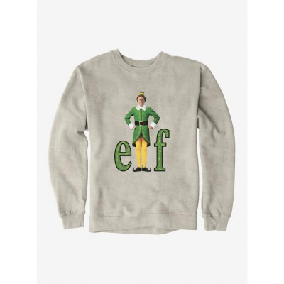 Elf Men's Classic Logo Unisex Black Sweatshirt