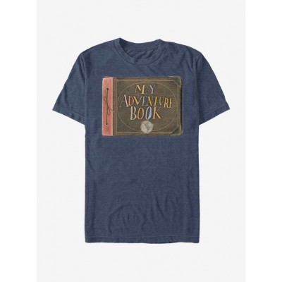 Disney Pixar Up Adventure Printed T-Shirt - Blue Men's Size