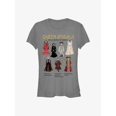 Amidalas Gowns Lightweight T-Shirt for Girls - Grey