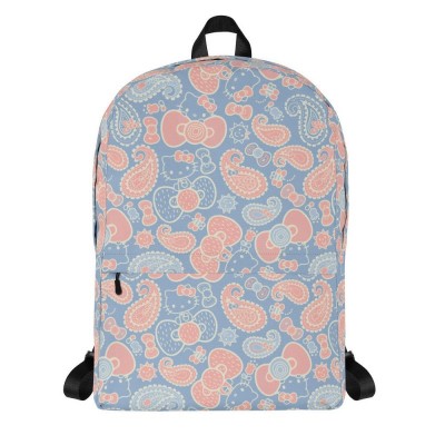 Hello Kitty Paisley Print Backpack for Everyday Use