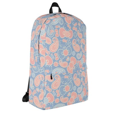 Hello Kitty Paisley Print Backpack for Everyday Use