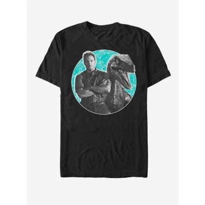 Jurassic Park Velociraptor Relations Unisex T-Shirt - Black