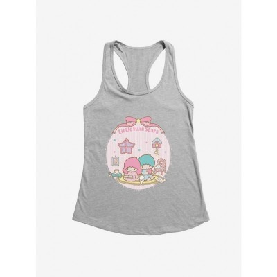 Little Twin Stars Girls Cozy Home Lightweight Tank