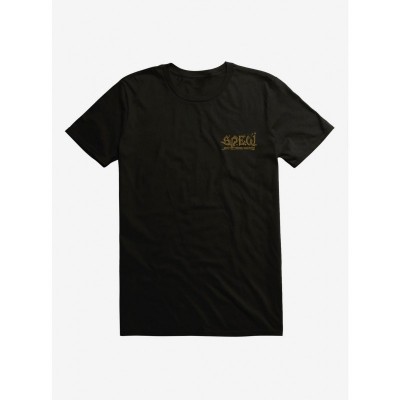 Harry Potter SPEW Gold Text Lightweight Cotton T-Shirt for Men