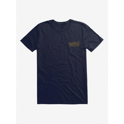 Harry Potter SPEW Gold Text Lightweight Cotton T-Shirt for Men