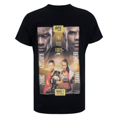 UFC 248 Event Tee for Kids - Black Short Sleeve