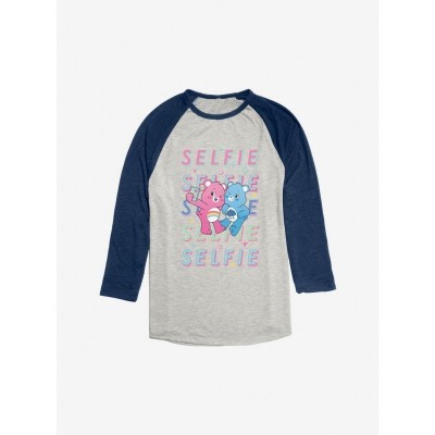 Care Bears Best Friends Selfie Raglan Top - Men's Blue