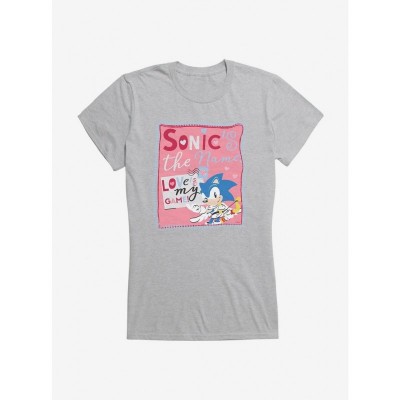 Sonic's The Name Love's My Game Girls Lightweight T-Shirt