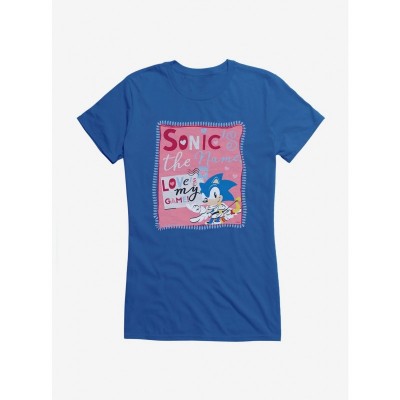 Sonic's The Name Love's My Game Girls Lightweight T-Shirt