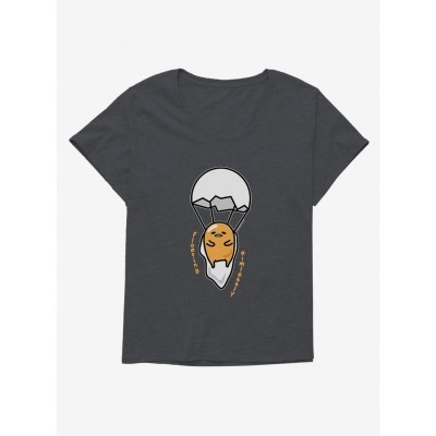 Gudetama Girls Plus Size Scoop Neck Tee