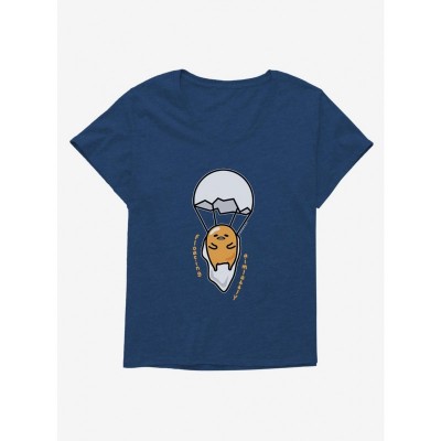 Gudetama Girls Plus Size Scoop Neck Tee