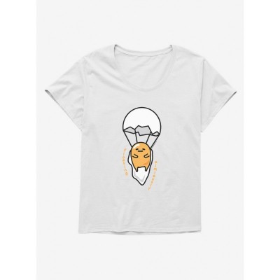 Gudetama Girls Plus Size Scoop Neck Tee