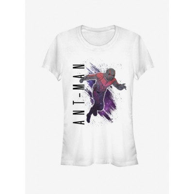 Ant-Man Marvel Avengers T-Shirt for Girls - White Cotton