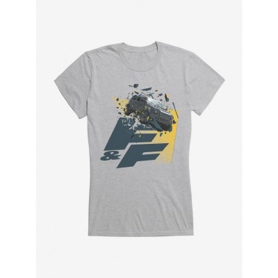 Fast & Furious Movie Crash Girls Graphic Tee for Juniors