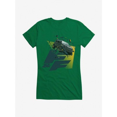 Fast & Furious Movie Crash Girls Graphic Tee for Juniors